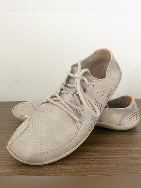 Vivobarefoot Mens Primus Lux Natural Leather Minimalist Barefoot Shoes Beige 13